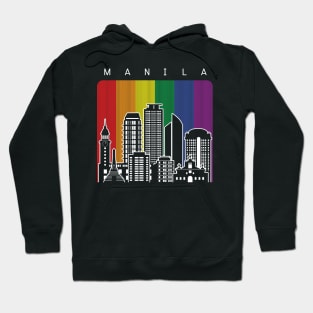 Manila LGBT Flag Hoodie